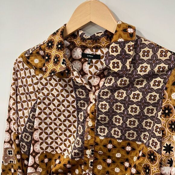 Anthropologie Drew boho wide leg pant and top set - Picture 5 of 11